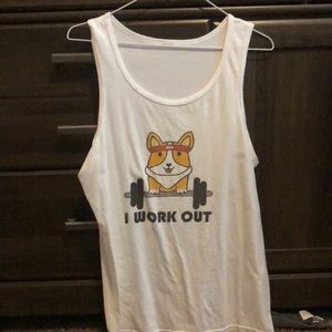 Corgi Tank-top.